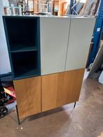 Mooie moderne wandkast Coby - 40x80x123H, Ophalen, 1025xe, Zo goed als nieuw, Minder dan 150 cm