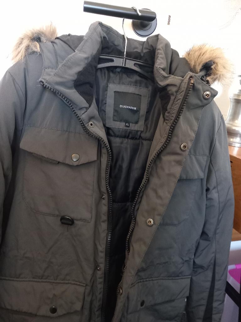 winterjack jongens XS, C en A, Overige maten, Ophalen of Verzenden, Grijs
