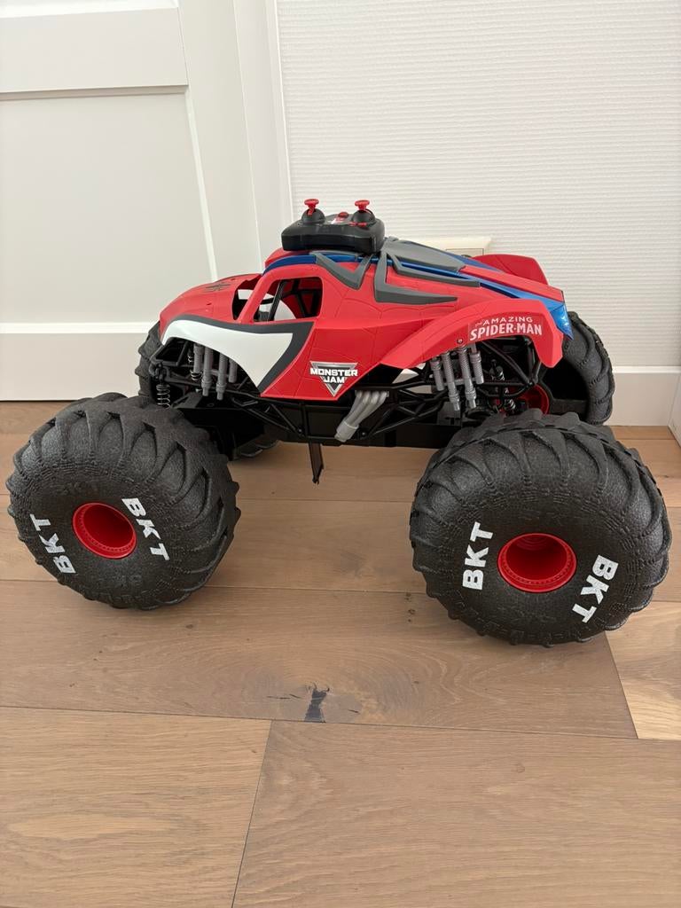 Monster Jam RC Marvel - Mega Spider-Man Monster Truck, Ophalen of Verzenden, Gebruikt