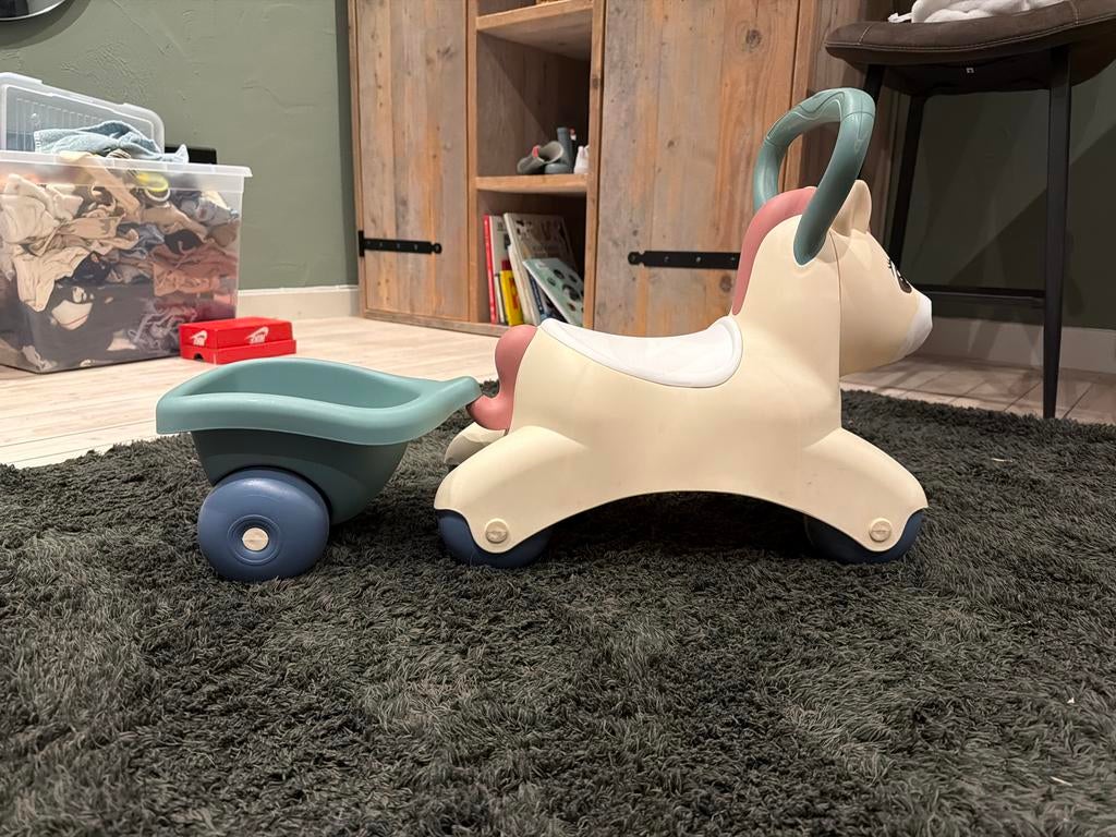 Little Smoby Baby Pony Loopauto - Zo goed als nieuw, Ophalen of Verzenden, Zo goed als nieuw, Loopvoertuig