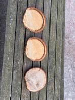 Verse eikenHoutschijven Decoratie, Onderzetters, Borrelplank, Huis en Inrichting, Ophalen of Verzenden, Nieuw