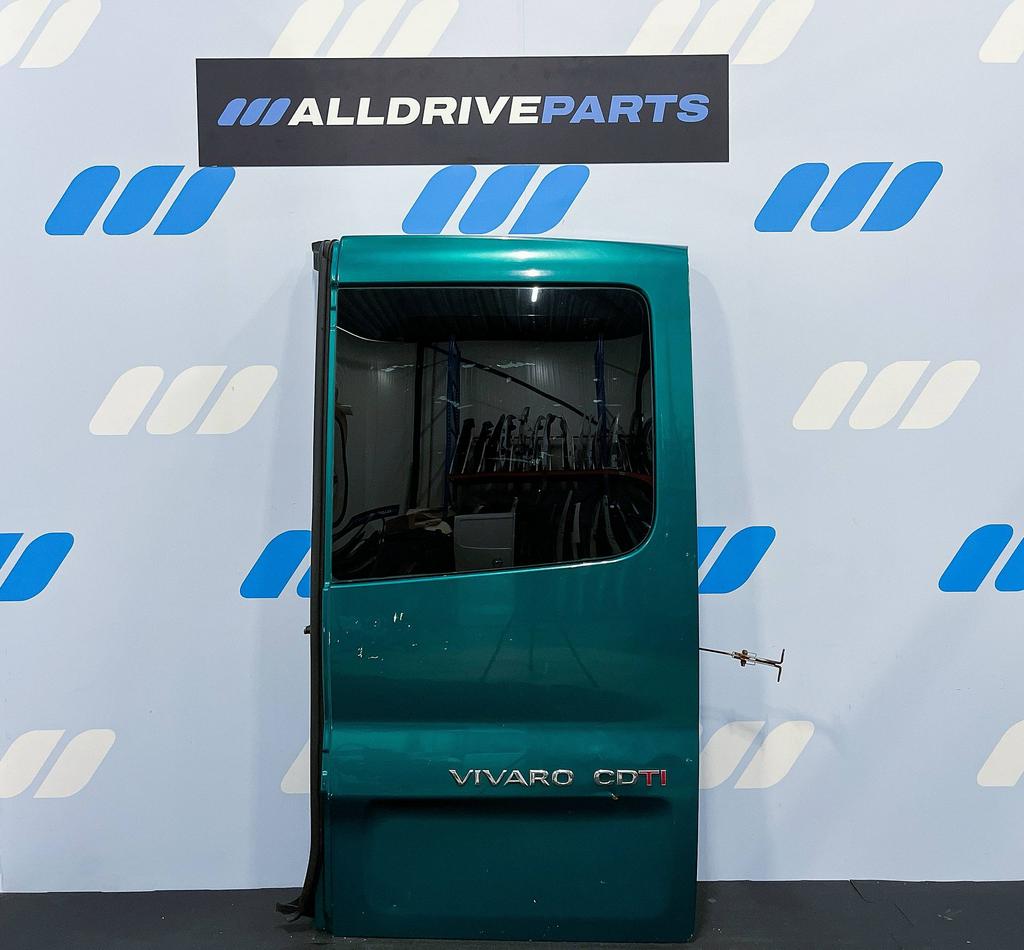 Opel Vivaro renault Achterdeur rechts groen met ruit 9115999