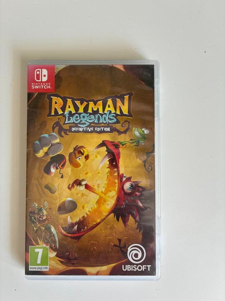 Rayman Legends Definitive Edition - Nintendo Switch, Gebruikt, Eén computer, Ophalen of Verzenden, 3 spelers of meer