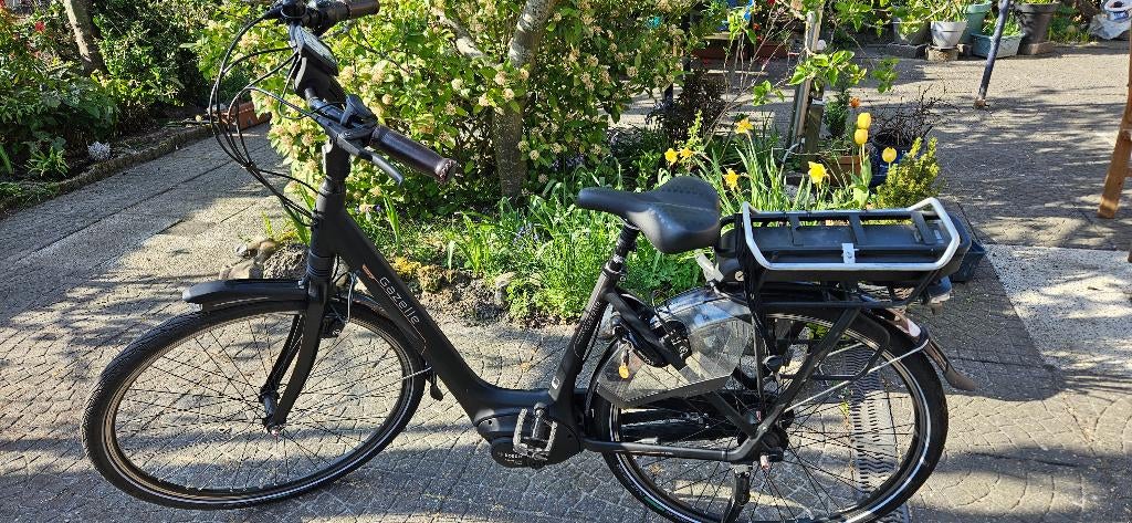 fiets gezelle orange c8 hmb d49 n8, Ophalen, Zo goed als nieuw, 47 tot 51 cm, 50 km per accu of meer