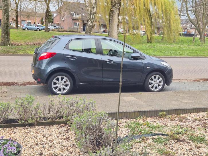 Mazda 2 1.3 55KW 5DRS 2010 Grijs, Auto's, Mazda, Particulier, ABS, Airbags, Airconditioning, Centrale vergrendeling, Elektrische buitenspiegels