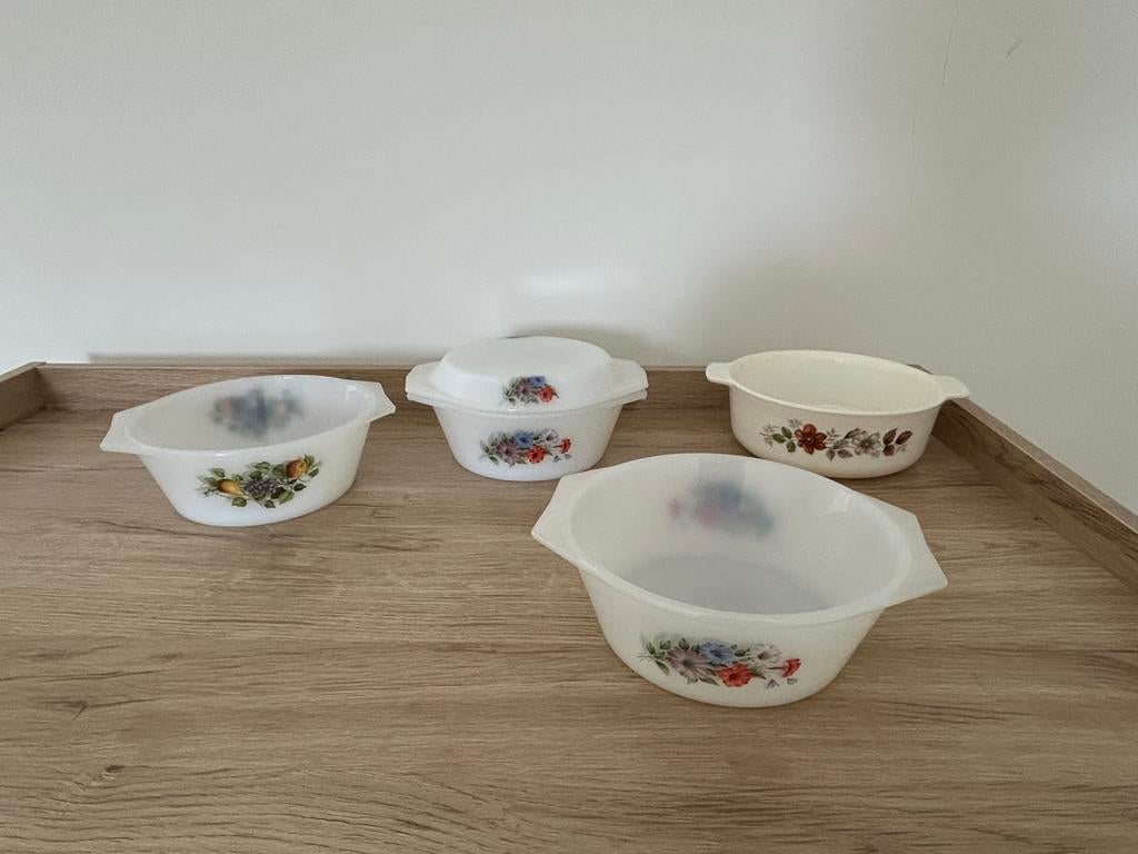 Vintage schalen, Ophalen