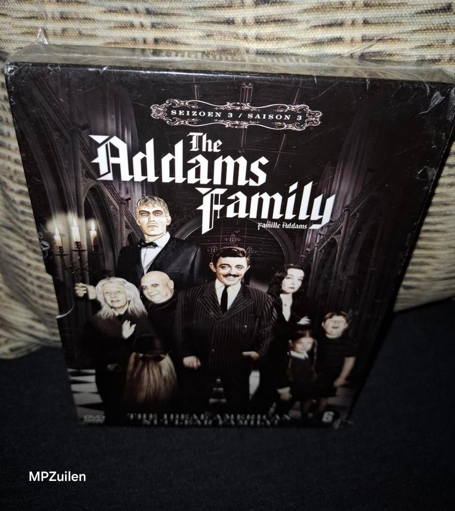 The Addams Family  .. seizoen 3, Boxset, Ophalen of Verzenden, Komedie, Vanaf 6 jaar