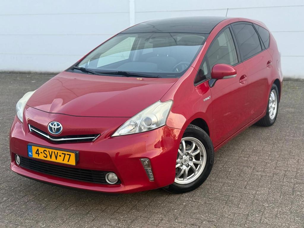Toyota Prius Wagon 1.8 Aspiration Pano Camera Hud up, Auto's, Toyota, Euro 5, Gebruikt, 4 cilinders, 7 stoelen