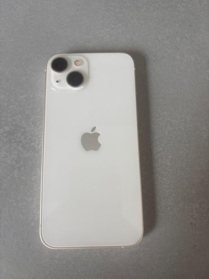 iPhone 13 wit 256 GB, Telecommunicatie, Mobiele telefoons | Apple iPhone, Gebruikt, 256 GB, Zonder abonnement, Zonder simlock