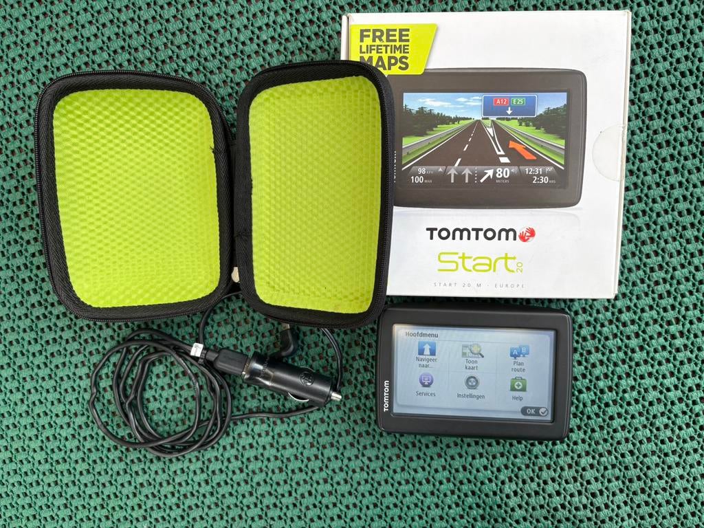 Tom Tom Start 20 incl alles op foto, Ophalen, Gebruikt