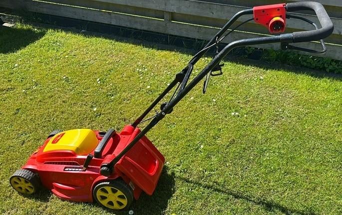Grasmaaier Wolf-Garten A-370E, Ophalen, Cirkelmaaier, Elektrische grasmaaier, 30 t/m 39 cm