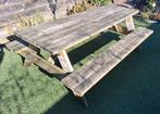 Picknicktafel te koop, Ophalen of Verzenden, Gebruikt, Rechthoekig, Hout