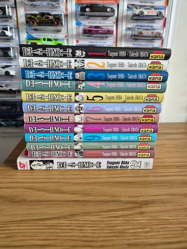Death Note 1 t/m 12 - Nederlands, Boeken, Complete serie of reeks, Ophalen of Verzenden, Zo goed als nieuw
