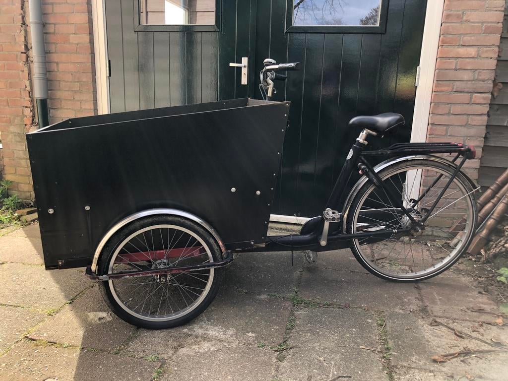 Solide niet elektrische BAKFIETS, Fietsen en Brommers, Ophalen, Gebruikt, 4 kinderen of meer, Overige merken