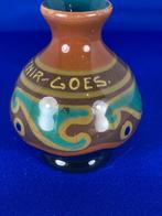 Gouda glansplateel vaasje Souvenir Goes Zenith, Antiek en Kunst, Antiek | Vazen, Ophalen of Verzenden