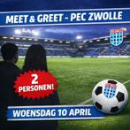 Meet and Greet - PEC Zwolle - 10 april (10.00-14.00), Twee personen