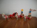 Arreslee / kerst / rendier / winter, Ophalen of Verzenden, Gebruikt, Complete set