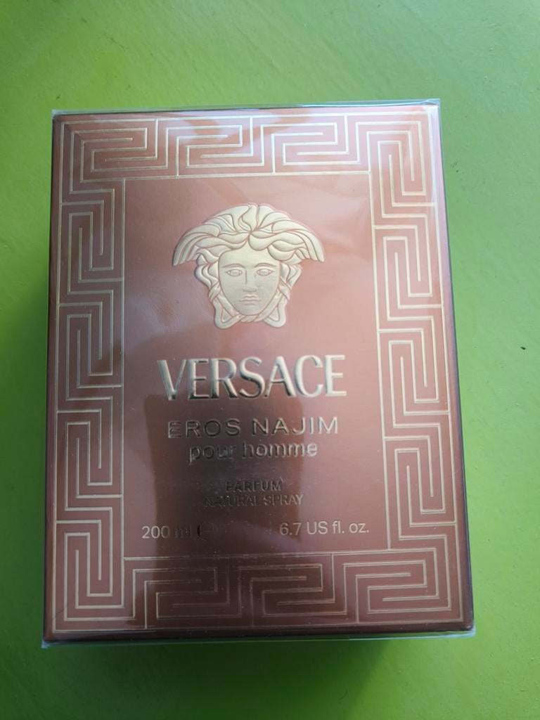 Versace Eros najim 200ml, Sieraden, Tassen en Uiterlijk, Uiterlijk | Parfum, Ophalen of Verzenden, Nieuw