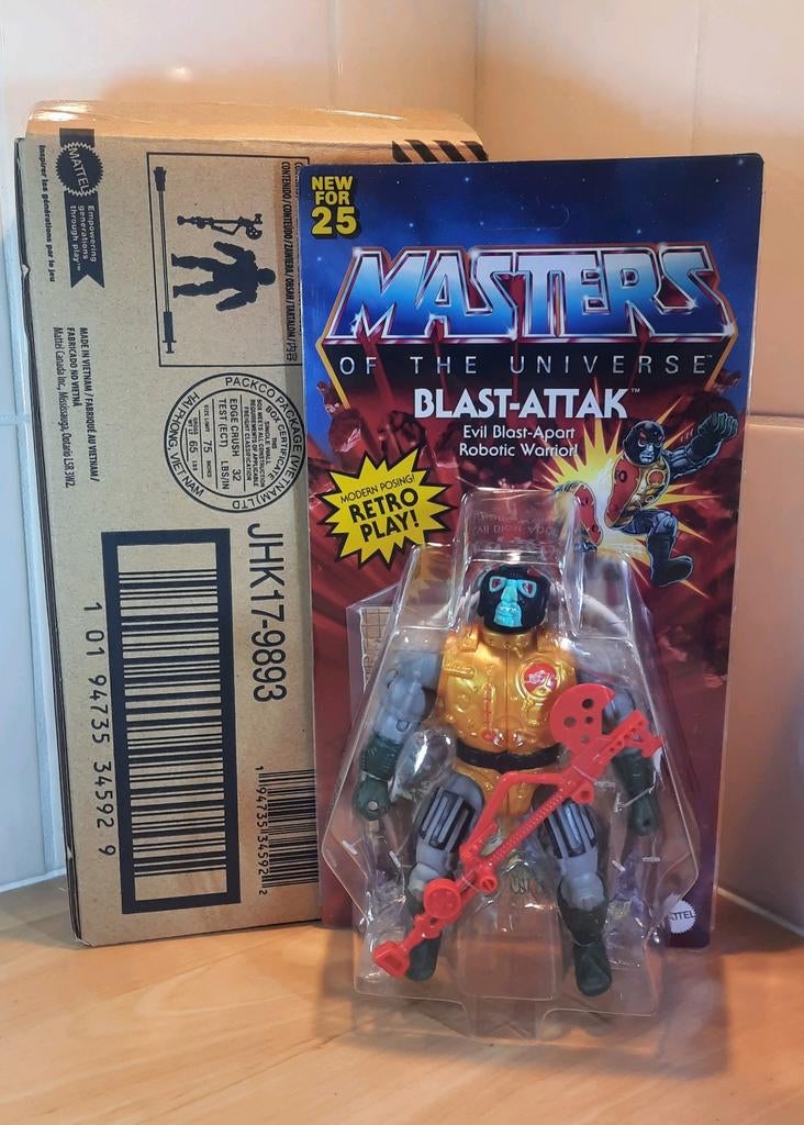 MOTU BLAST-ATTAK Origins Masters of the Universe He-Man, Verzamelen, Poppetjes en Figuurtjes, Nieuw, Ophalen of Verzenden