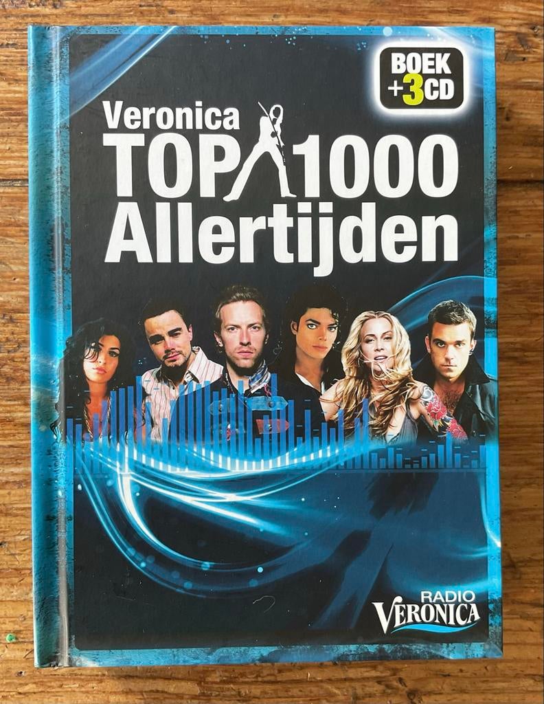 Veronica TOP 1000 Allertijden Boek + 3 CD's, Ophalen of Verzenden, 2010 - 2019, Zo goed als nieuw, Boxset