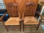 2 antieken stoelen, Antiek en Kunst, Ophalen