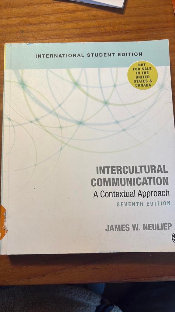 Intercultural communication, Ophalen, Beta, Zo goed als nieuw, WO
