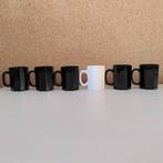 Grote jaren 80 mok Arcoroc Octime - nog 1x zwart beschikbaar, Ophalen of Verzenden, Zo goed als nieuw, Overige stijlen, Kop(pen) en/of Schotel(s)