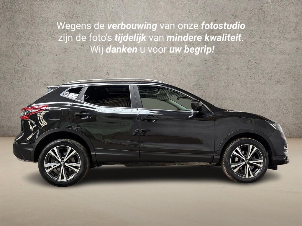 Nissan QASHQAI 1.2 N-Connecta (PANORAMADAK, NAVIGATIE, 360 C, Voorwielaandrijving, 12 maanden, Stof, Gebruikt