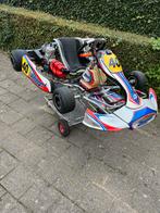 Zanardi KF3 17’ met TM KF2 motor (sodi, tony, crg,birel), Sport en Fitness, Ophalen of Verzenden, Gebruikt, Kart