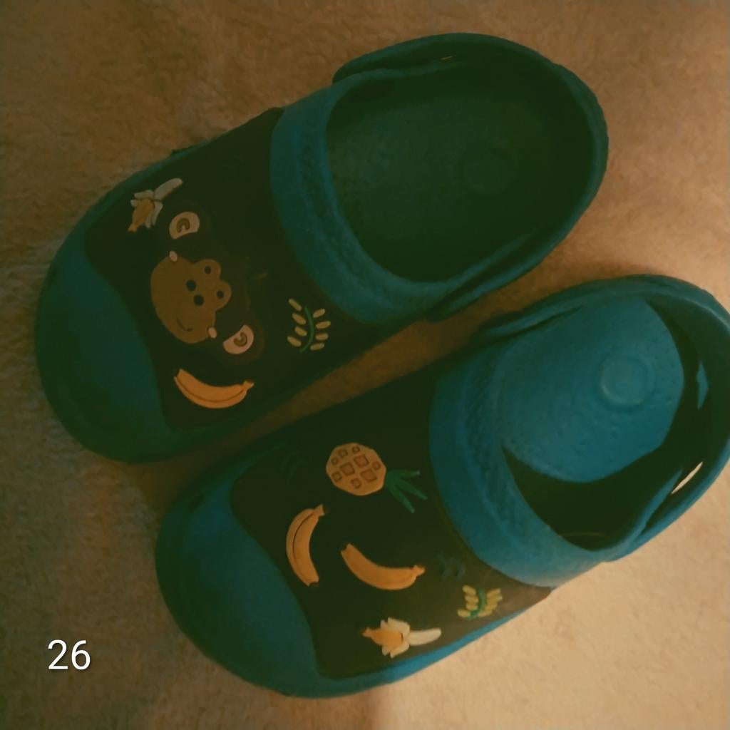 Kinder klompjes , 2 paar, Kinderen en Baby's, Kinderkleding | Schoenen en Sokken, Ophalen of Verzenden, Gebruikt, Jongen of Meisje