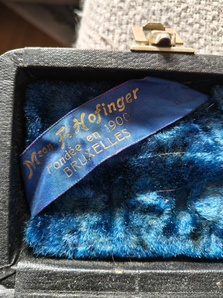 Vintage Hofinger Essex Dwarsfluit, Muziek en Instrumenten, Ophalen of Verzenden, Gebruikt, Dwarsfluit, Met koffer of tas