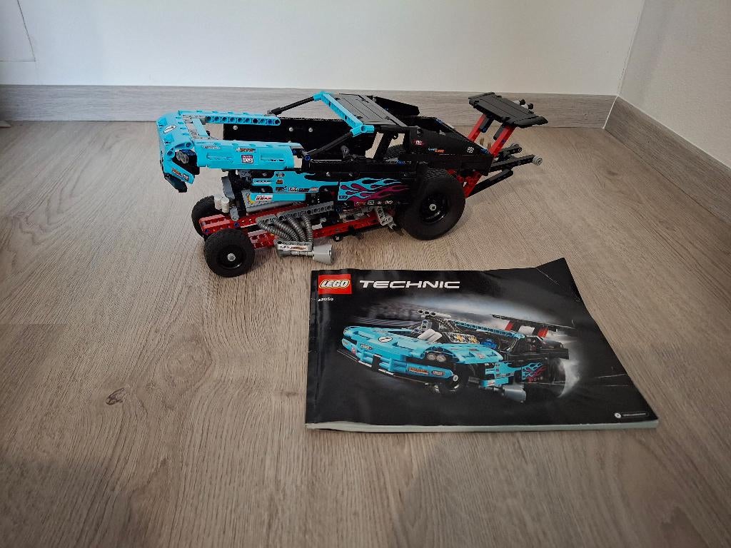 Lego Technic 42050 drag racer., Gebruikt, Lego, Ophalen of Verzenden, Technic