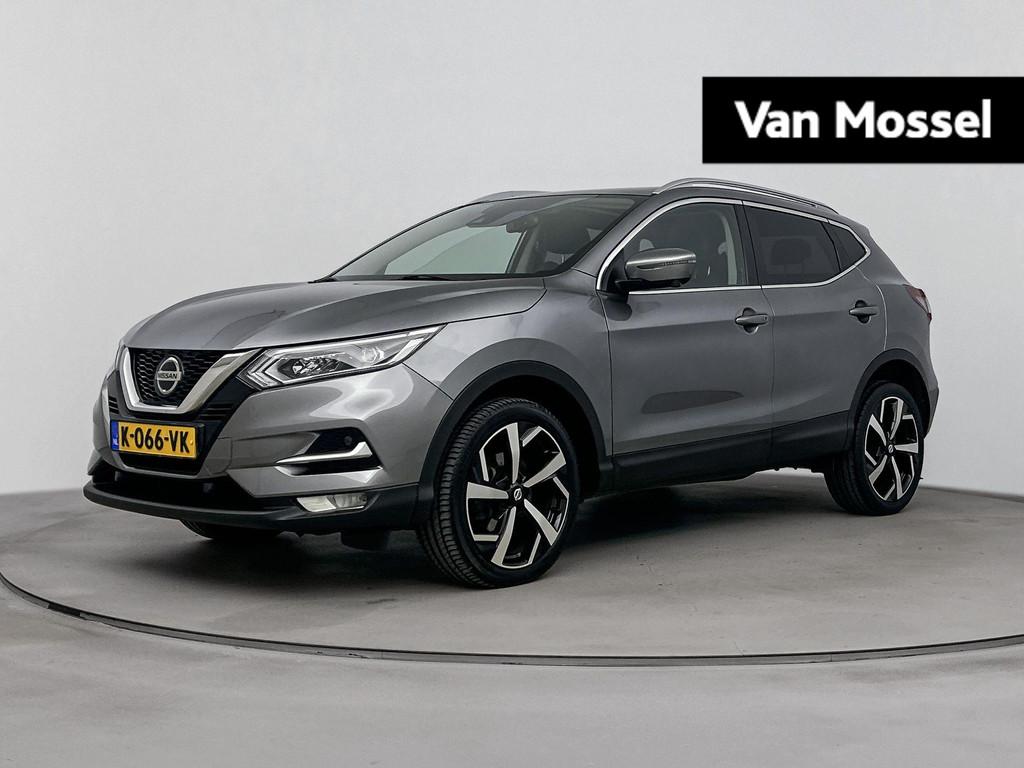 Nissan Qashqai 1.3 DIG-T Premium Edition 140PK | Navigatie |, Auto's, Nissan, 687 kg, Gebruikt, 4 cilinders, Lichtsensor