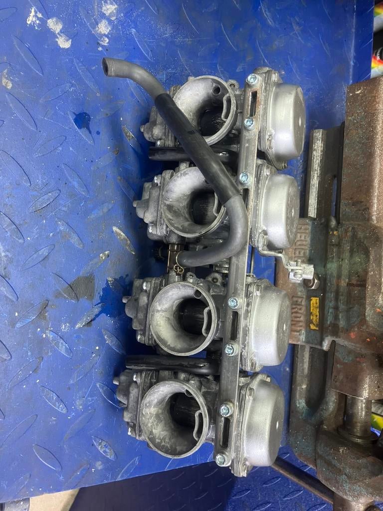 Set carburateurs cb750, Motoren, Onderdelen | Honda, Ophalen of Verzenden, Gebruikt