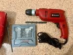 Einhell drill, Doe-het-zelf en Verbouw, Gereedschap | Boormachines, Ophalen of Verzenden, Zo goed als nieuw, 600 watt of meer