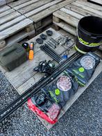 Complete karper vis set FOX, Shimano, JRC, Proline, Ophalen, Zo goed als nieuw, Complete set