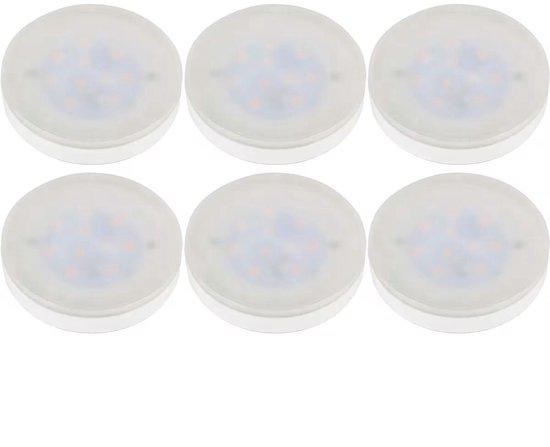 LED Lamp GX53 7W – 550 Lumen – Energielabel A – 6000K, Huis en Inrichting, Lampen | Spots, Nieuw, Plafondspot of Wandspot, Kunststof