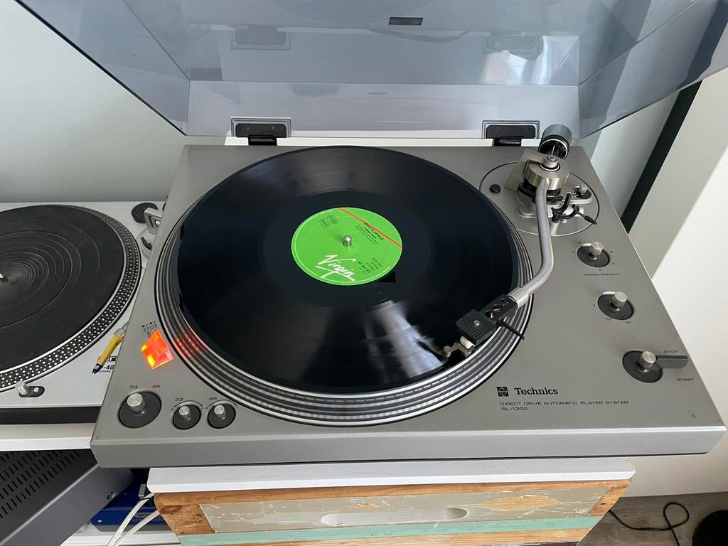 Werkende Technics SL-1300 Direct Drive + element, Ophalen, Zo goed als nieuw, Technics