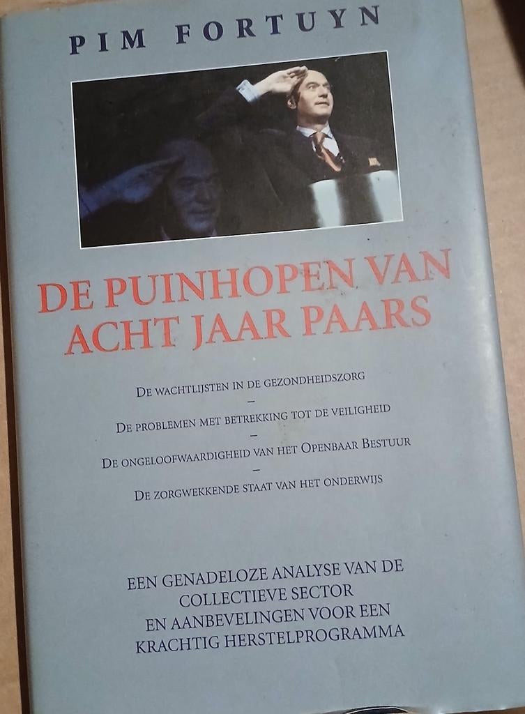 3 boeken van en over Pim Fortuyn, Ophalen of Verzenden