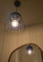 Industriële zwarte hanglamp, Ophalen, Zo goed als nieuw, Metaal, Minder dan 50 cm