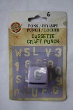 Make me cassette craft punch g, Ophalen of Verzenden, Nieuw, Overige thema's, Pons of Mal