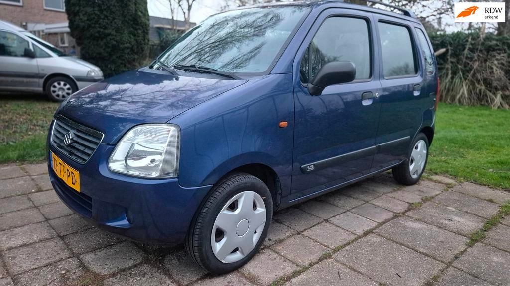 Suzuki Wagon R+ 1.3 S NWE APK AIRCO 70000 ECHTE KM, Auto's, Suzuki, Voorwielaandrijving, 4 cilinders, Bedrijf, Handgeschakeld