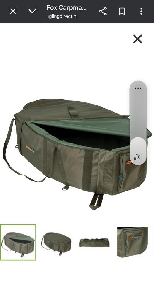 1 fox de luxe onthaakmat, Ophalen, Zo goed als nieuw, Overige typen