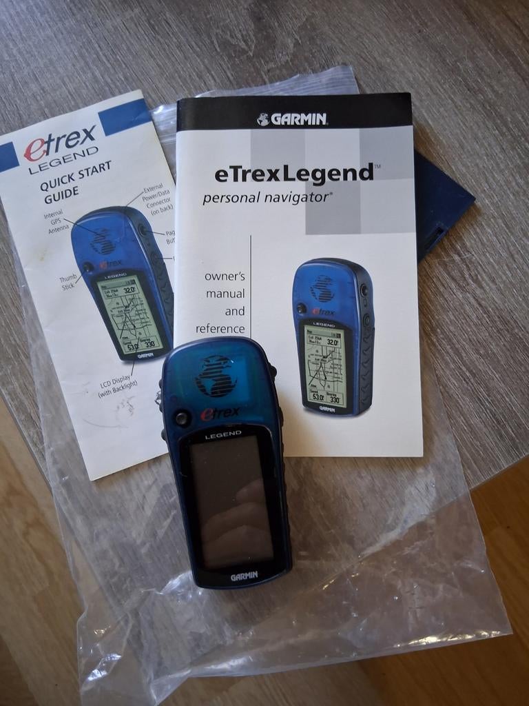 Garmin eTrex Legend GPS Navigator met handleidingen, Ophalen of Verzenden, Gebruikt