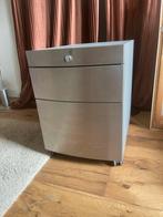 Archief ladekastje op wieltjes met slot, Huis en Inrichting, Kasten | Roldeurkasten en Archiefkasten, Ophalen, Minder dan 50 cm