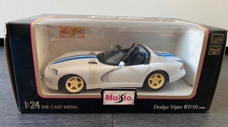 Maisto Dodge Viper RT/10 (1996) Special Edition 1:24, Hobby en Vrije tijd, Modelauto's | 1:24, Nieuw, Auto, Maisto, Ophalen of Verzenden