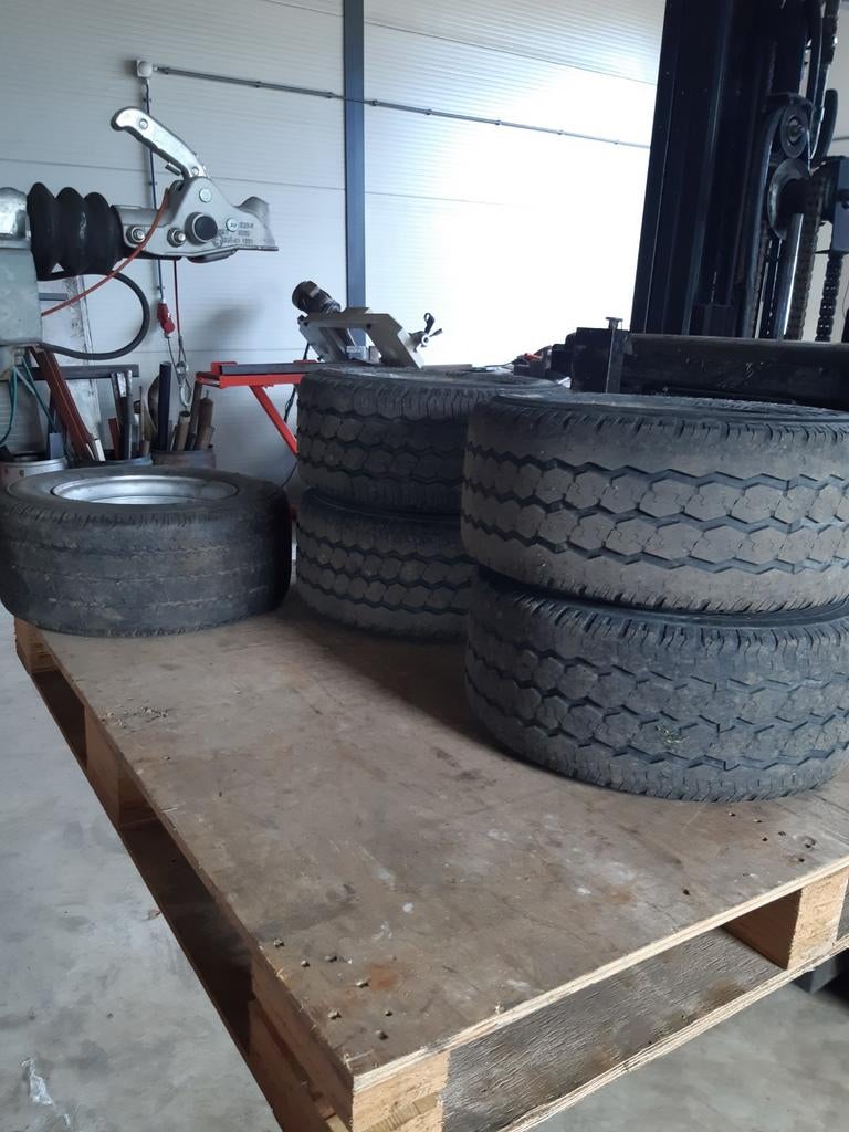 Te koop 5 hoge druk wielen met banden, Ophalen, Overige merken