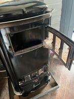 Traditioneel houtkacheltje met onderplaat, Huis en Inrichting, Kachels, Ophalen, Gebruikt, Houtkachel, Vrijstaand