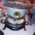 2 Stuks   1 pits petroleumstel   ., Antiek en Kunst, Antiek | Emaille, Ophalen of Verzenden