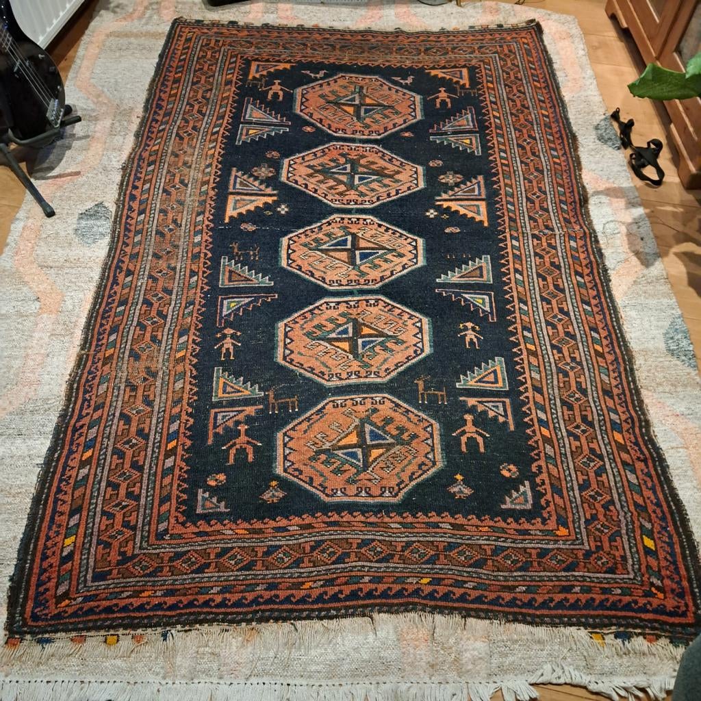 kelim vintage, Ophalen